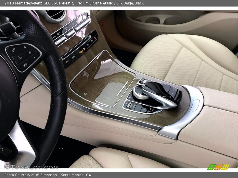 Iridium Silver Metallic / Silk Beige/Black 2018 Mercedes-Benz GLC 350e 4Matic