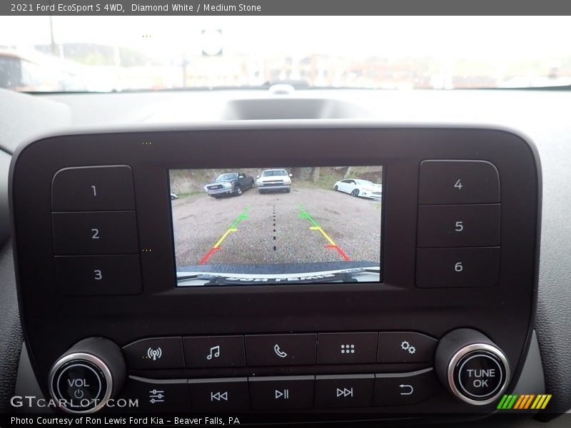 Diamond White / Medium Stone 2021 Ford EcoSport S 4WD