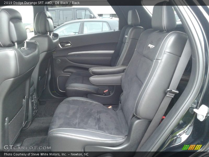 Rear Seat of 2019 Durango SRT AWD