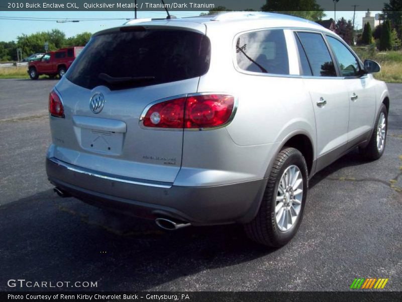 Quicksilver Metallic / Titanium/Dark Titanium 2010 Buick Enclave CXL