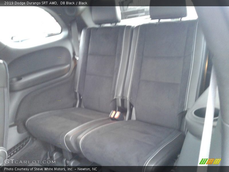 Rear Seat of 2019 Durango SRT AWD