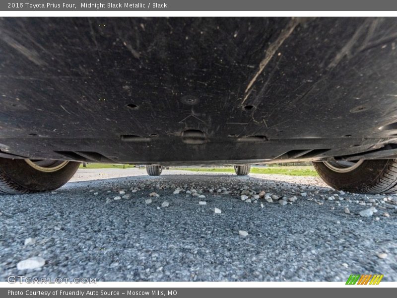 Midnight Black Metallic / Black 2016 Toyota Prius Four