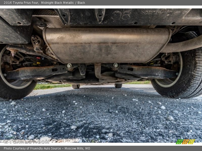Midnight Black Metallic / Black 2016 Toyota Prius Four