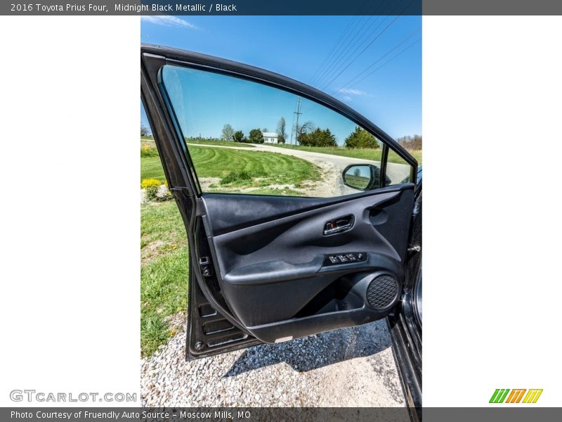 Midnight Black Metallic / Black 2016 Toyota Prius Four