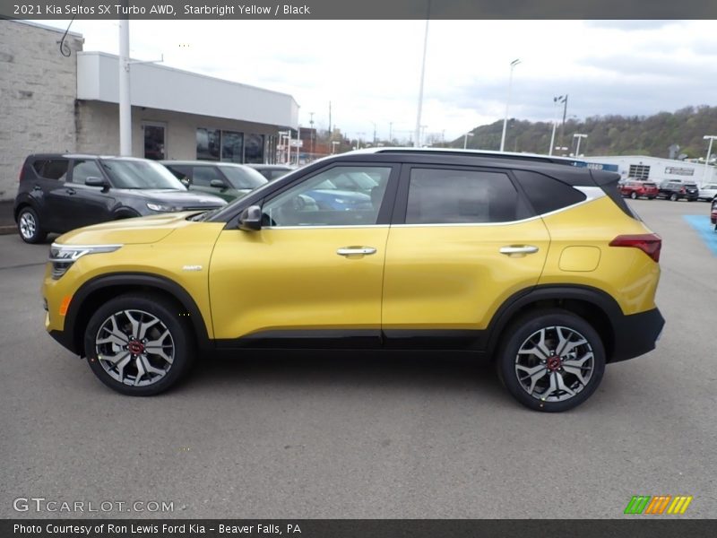  2021 Seltos SX Turbo AWD Starbright Yellow