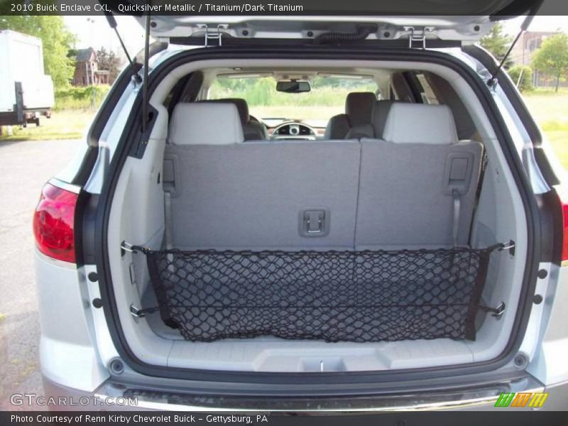 Quicksilver Metallic / Titanium/Dark Titanium 2010 Buick Enclave CXL