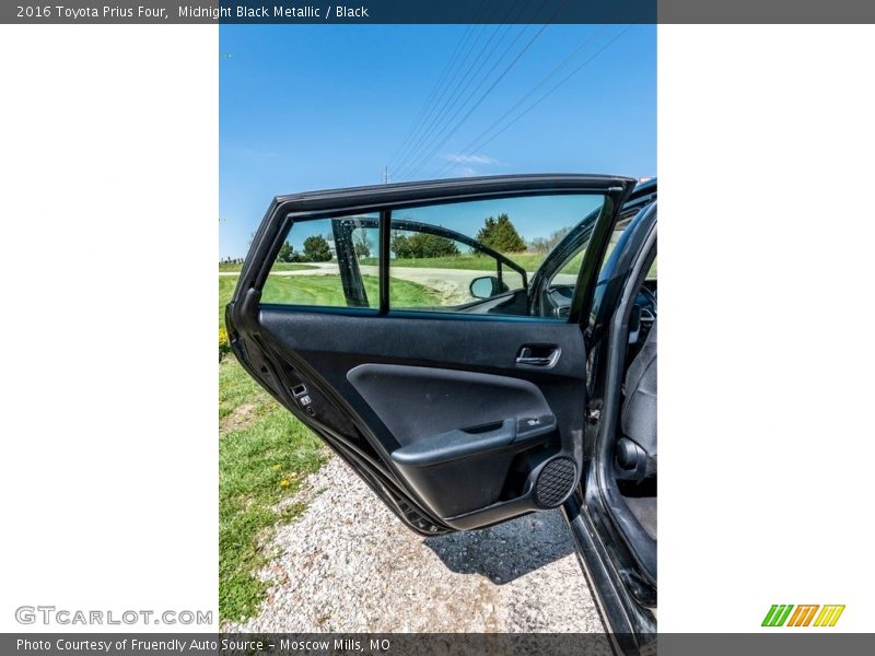 Midnight Black Metallic / Black 2016 Toyota Prius Four