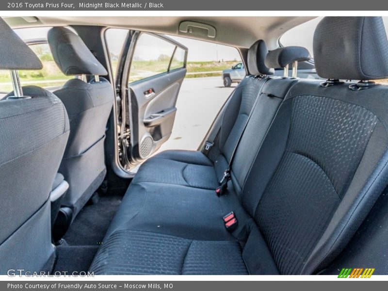 Midnight Black Metallic / Black 2016 Toyota Prius Four