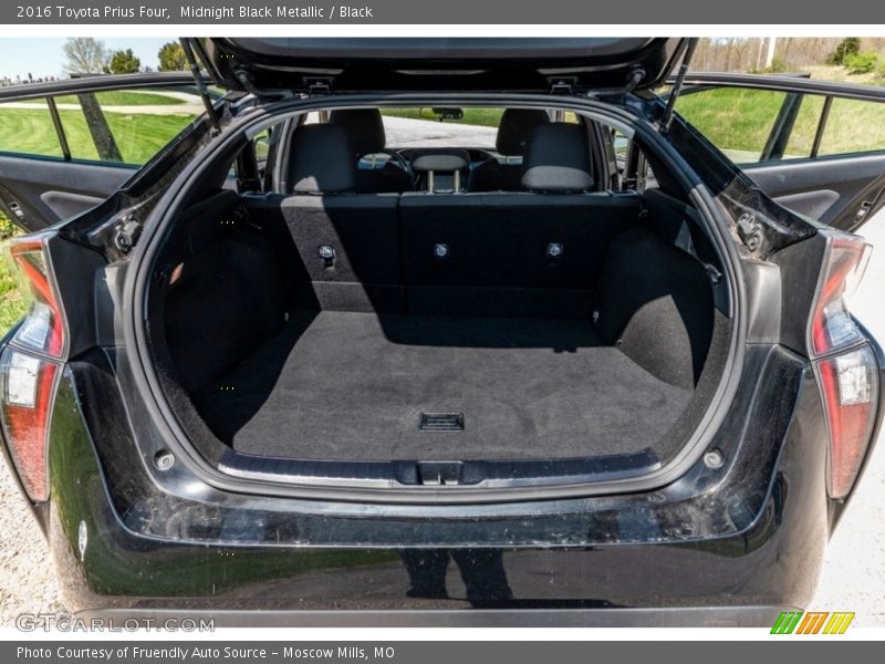 Midnight Black Metallic / Black 2016 Toyota Prius Four
