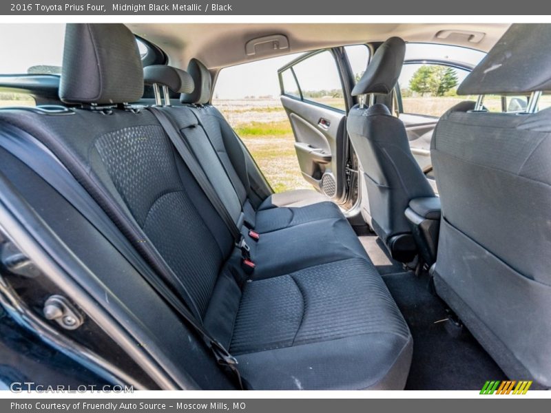 Midnight Black Metallic / Black 2016 Toyota Prius Four