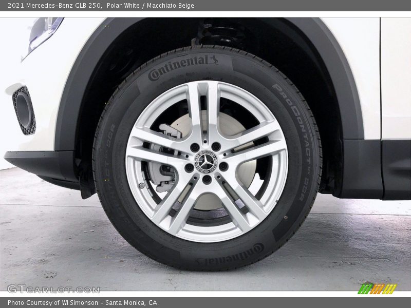 Polar White / Macchiato Beige 2021 Mercedes-Benz GLB 250