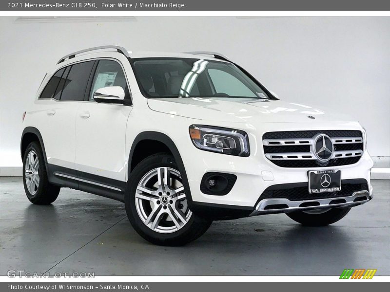 Polar White / Macchiato Beige 2021 Mercedes-Benz GLB 250