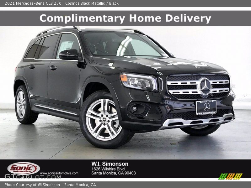 Cosmos Black Metallic / Black 2021 Mercedes-Benz GLB 250