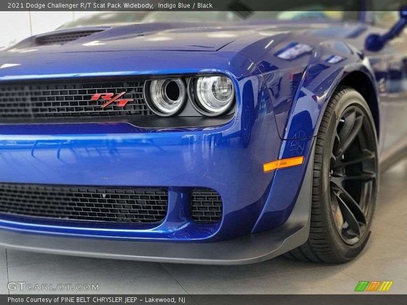 Indigo Blue / Black 2021 Dodge Challenger R/T Scat Pack Widebody