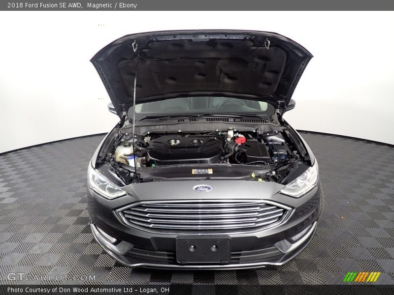Magnetic / Ebony 2018 Ford Fusion SE AWD