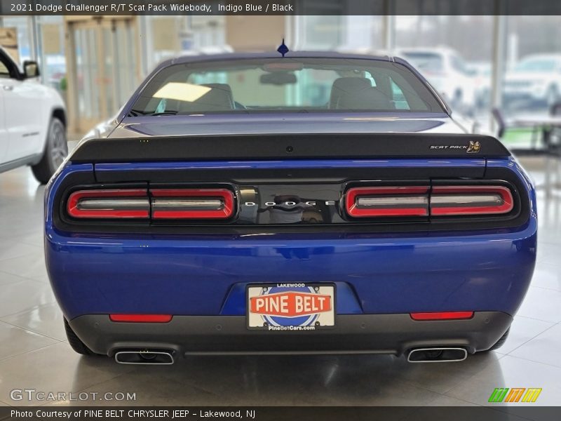 Indigo Blue / Black 2021 Dodge Challenger R/T Scat Pack Widebody