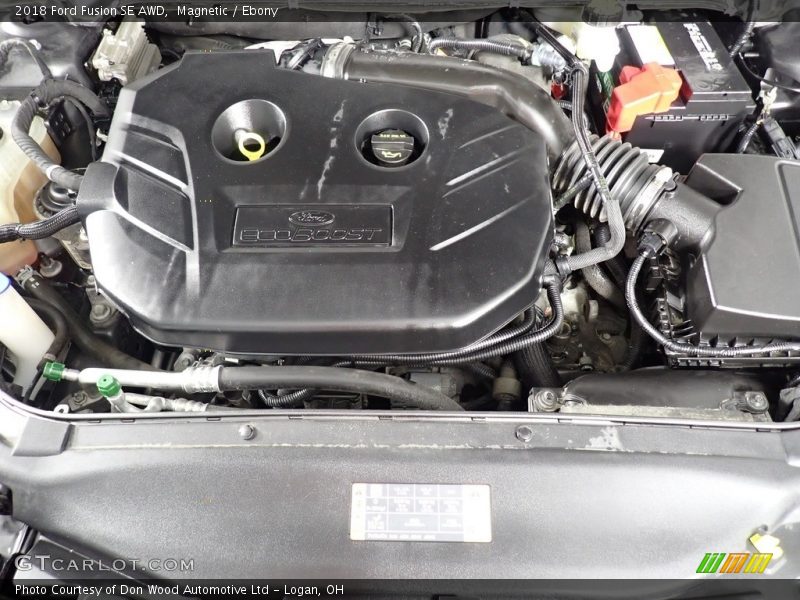  2018 Fusion SE AWD Engine - 2.0 Liter Turbocharged DOHC 16-Valve EcoBoost 4 Cylinder