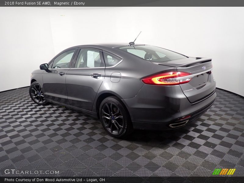 Magnetic / Ebony 2018 Ford Fusion SE AWD