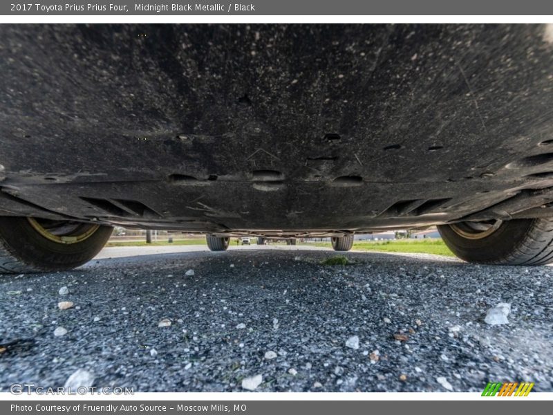 Midnight Black Metallic / Black 2017 Toyota Prius Prius Four
