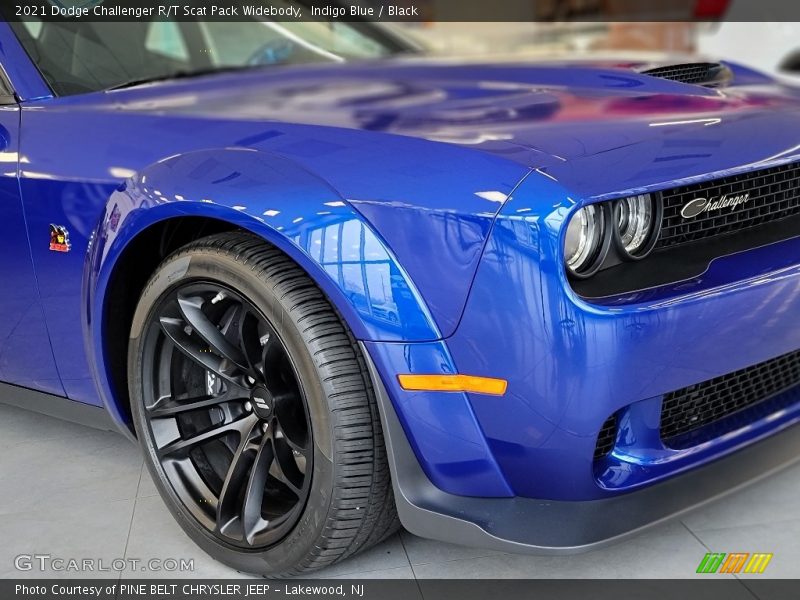 Indigo Blue / Black 2021 Dodge Challenger R/T Scat Pack Widebody