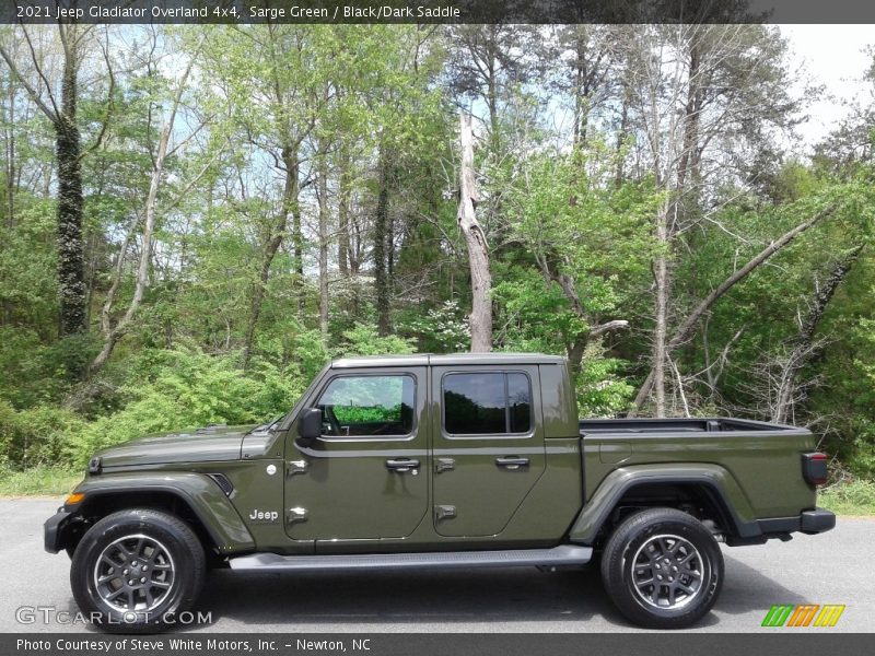  2021 Gladiator Overland 4x4 Sarge Green