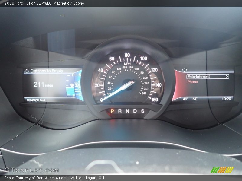  2018 Fusion SE AWD SE AWD Gauges