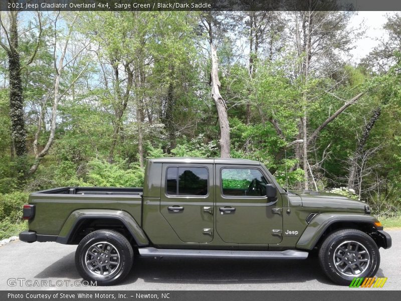  2021 Gladiator Overland 4x4 Sarge Green