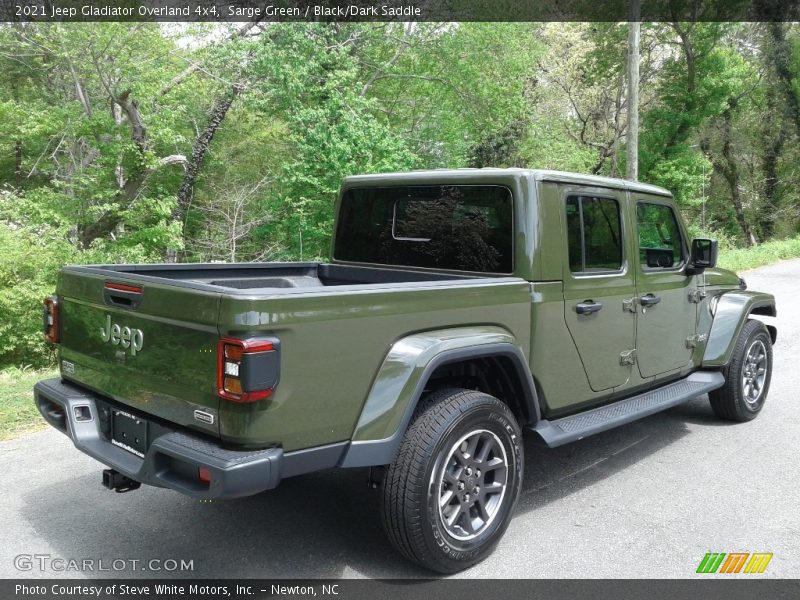 Sarge Green / Black/Dark Saddle 2021 Jeep Gladiator Overland 4x4