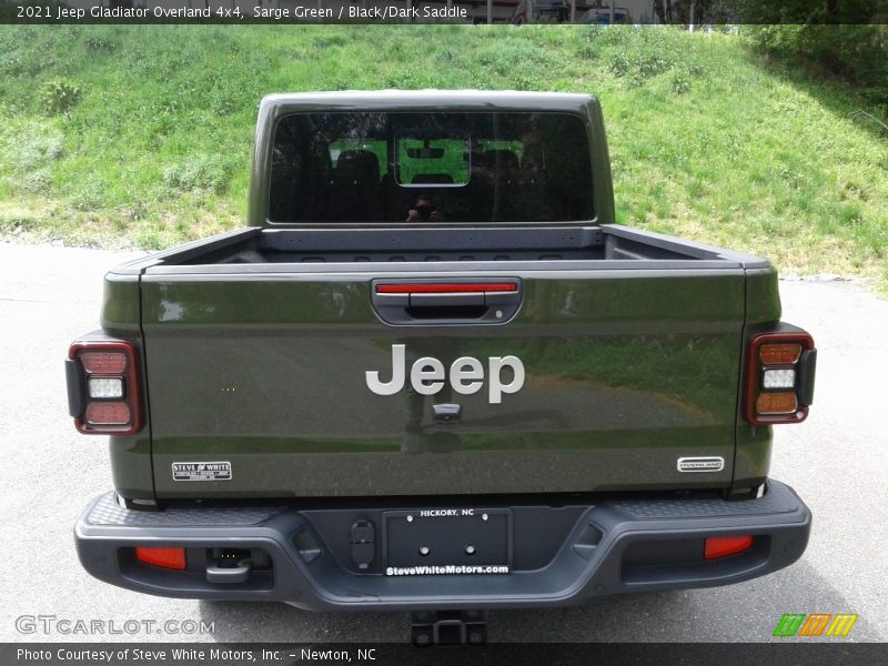 Sarge Green / Black/Dark Saddle 2021 Jeep Gladiator Overland 4x4