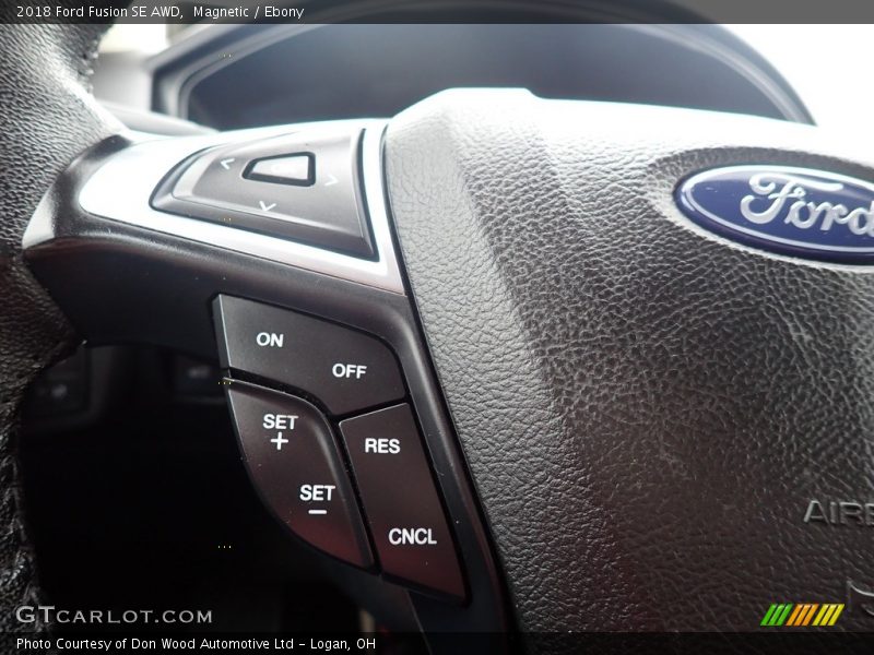 Magnetic / Ebony 2018 Ford Fusion SE AWD