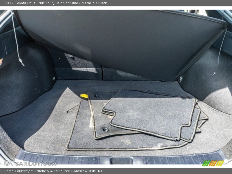 Midnight Black Metallic / Black 2017 Toyota Prius Prius Four