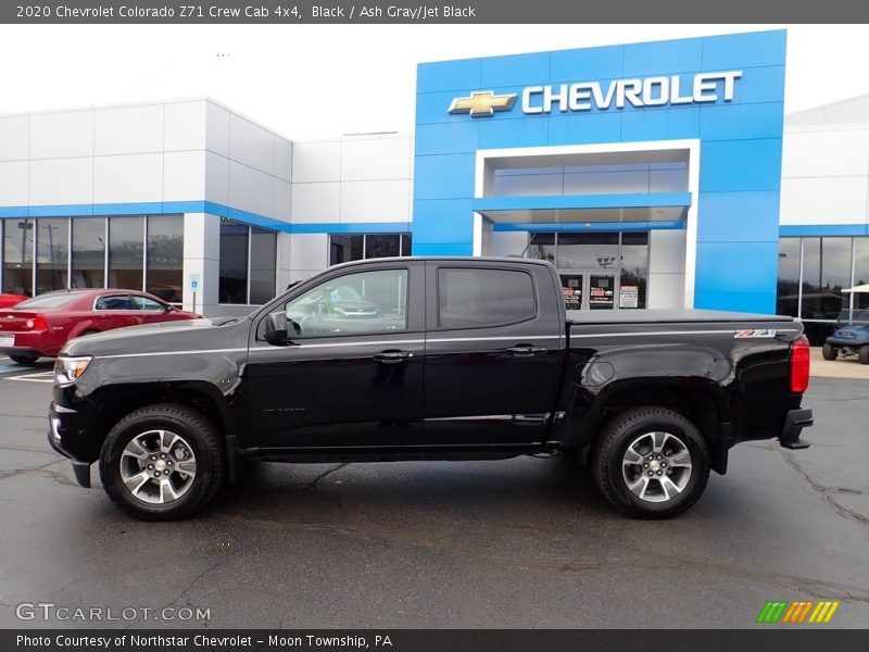 Black / Ash Gray/Jet Black 2020 Chevrolet Colorado Z71 Crew Cab 4x4