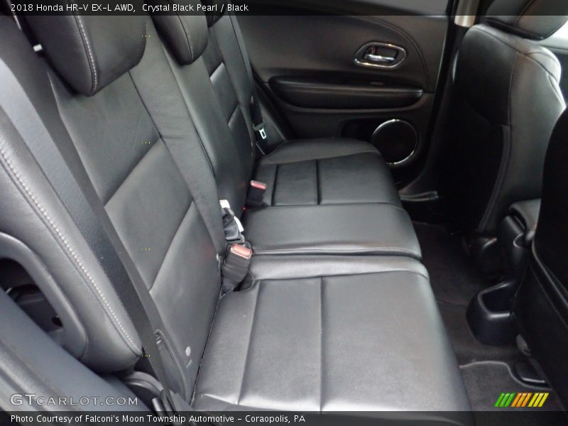Rear Seat of 2018 HR-V EX-L AWD
