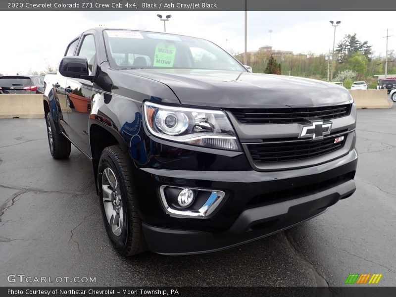 Black / Ash Gray/Jet Black 2020 Chevrolet Colorado Z71 Crew Cab 4x4