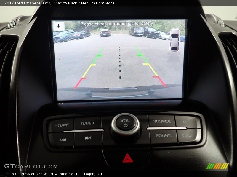 Shadow Black / Medium Light Stone 2017 Ford Escape SE 4WD
