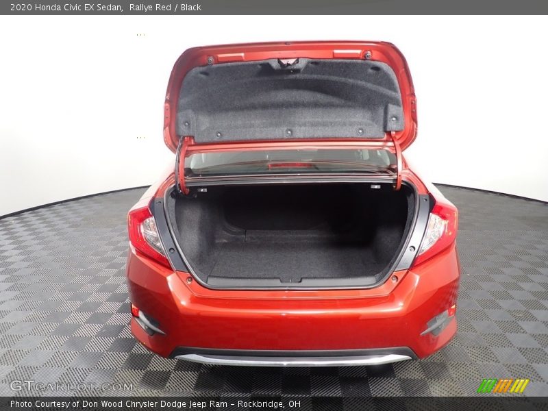 Rallye Red / Black 2020 Honda Civic EX Sedan