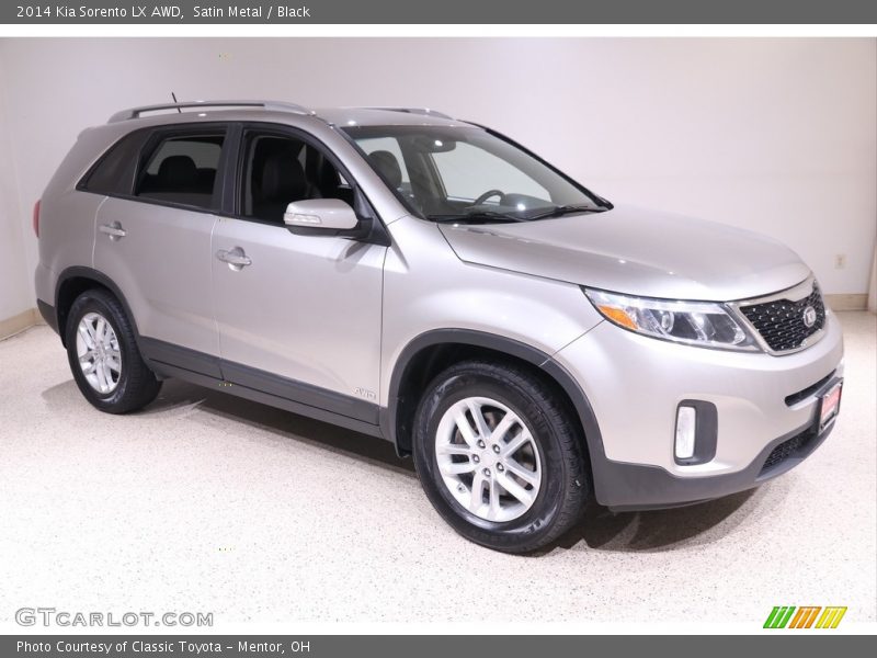 Satin Metal / Black 2014 Kia Sorento LX AWD