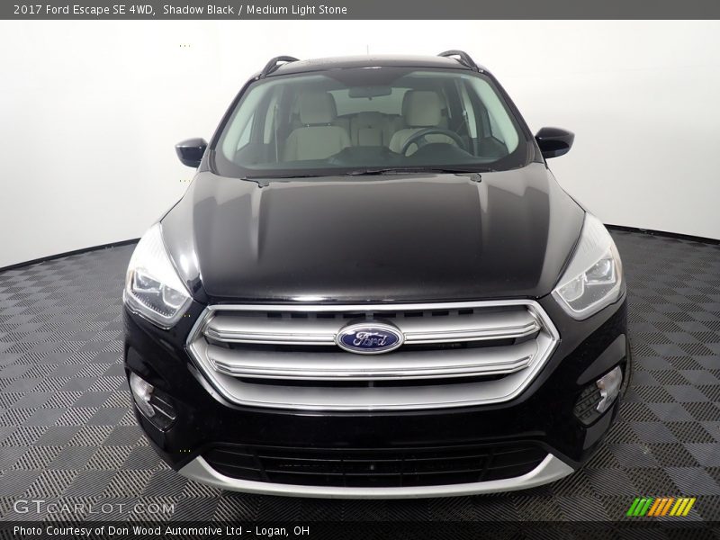 Shadow Black / Medium Light Stone 2017 Ford Escape SE 4WD
