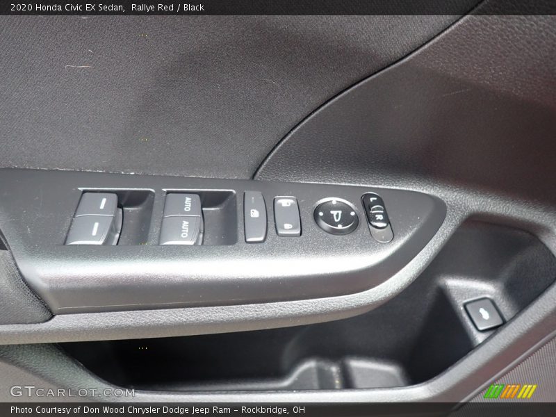 Rallye Red / Black 2020 Honda Civic EX Sedan