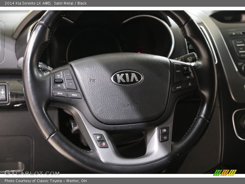 Satin Metal / Black 2014 Kia Sorento LX AWD