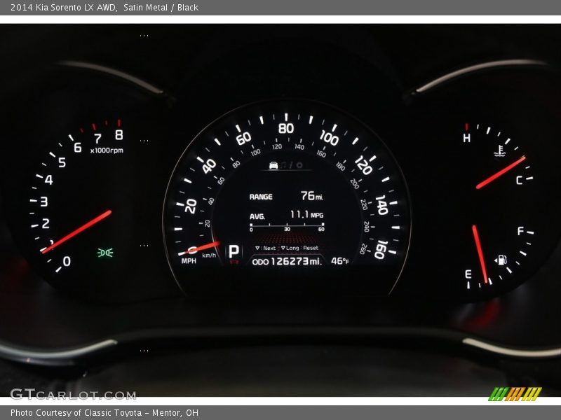 Satin Metal / Black 2014 Kia Sorento LX AWD