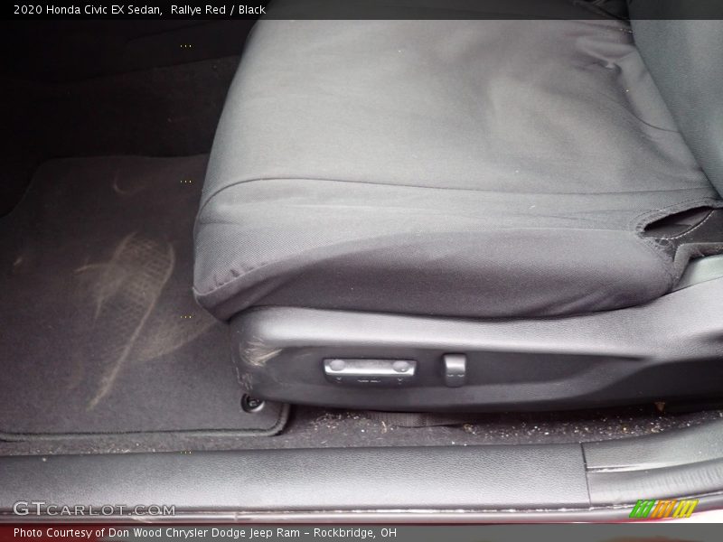 Rallye Red / Black 2020 Honda Civic EX Sedan