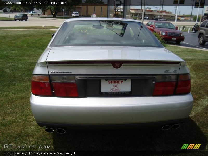 Sterling / Black 2000 Cadillac Seville SLS