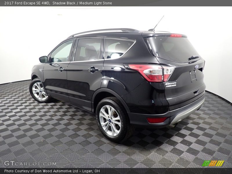 Shadow Black / Medium Light Stone 2017 Ford Escape SE 4WD