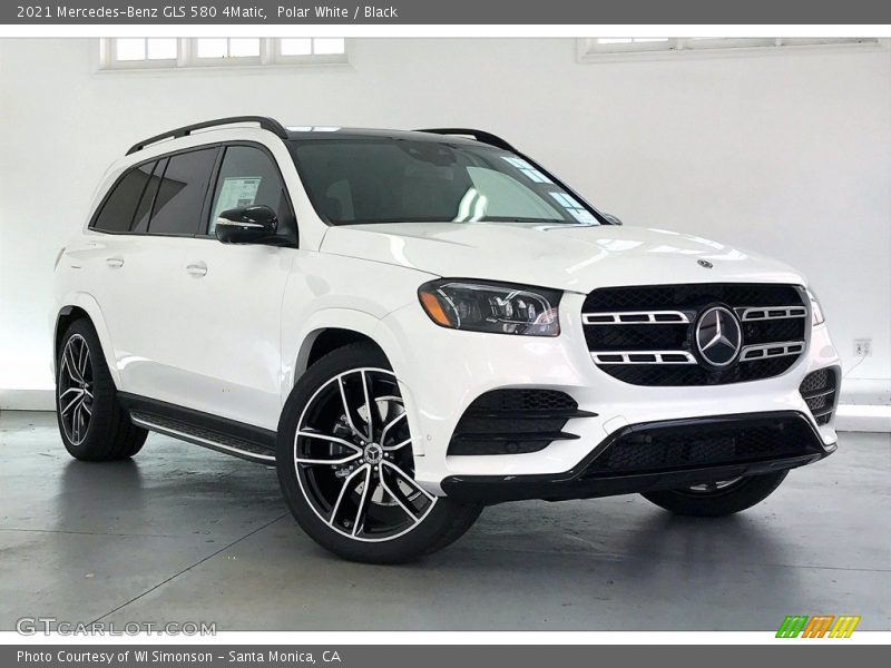 Front 3/4 View of 2021 GLS 580 4Matic