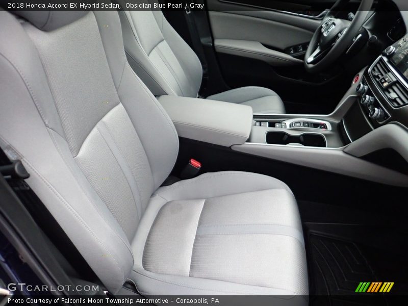 Front Seat of 2018 Accord EX Hybrid Sedan