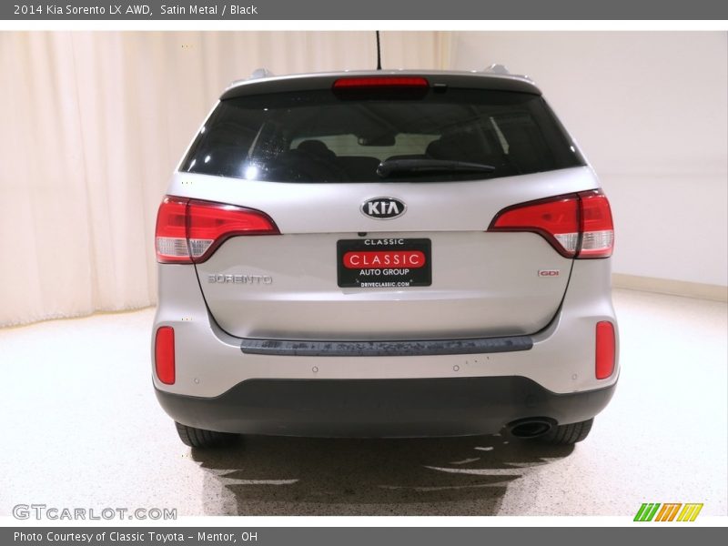 Satin Metal / Black 2014 Kia Sorento LX AWD