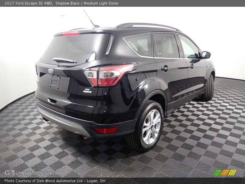 Shadow Black / Medium Light Stone 2017 Ford Escape SE 4WD