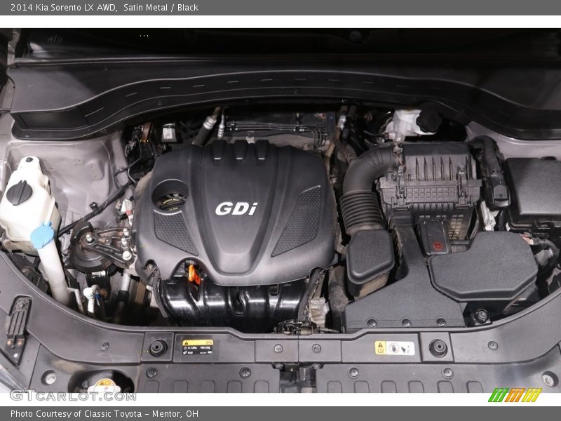 Satin Metal / Black 2014 Kia Sorento LX AWD