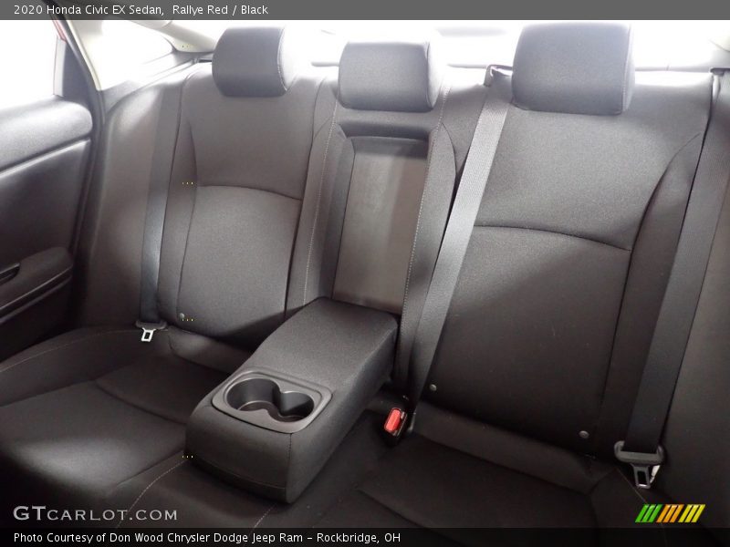 Rallye Red / Black 2020 Honda Civic EX Sedan